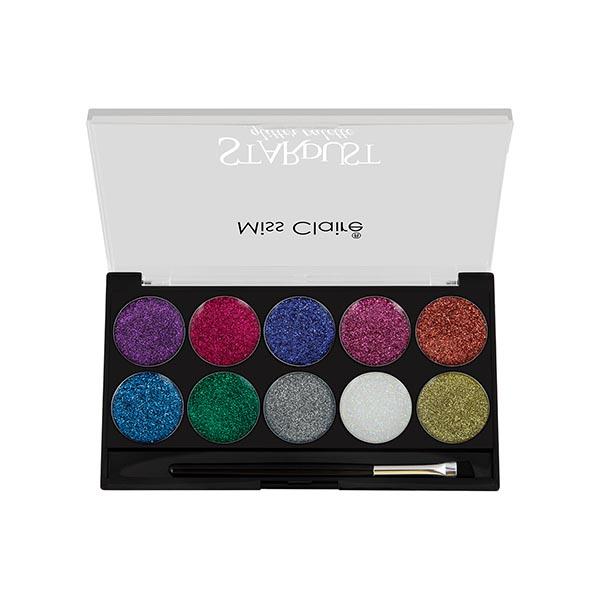 Miss Claire Glitter Palette 15 Gm - Face Palettes