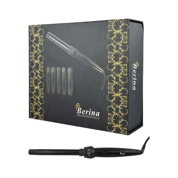 Berina LCD Multi Tongs (5in1) Curling BC-214 550 gm - Multi-Stylers