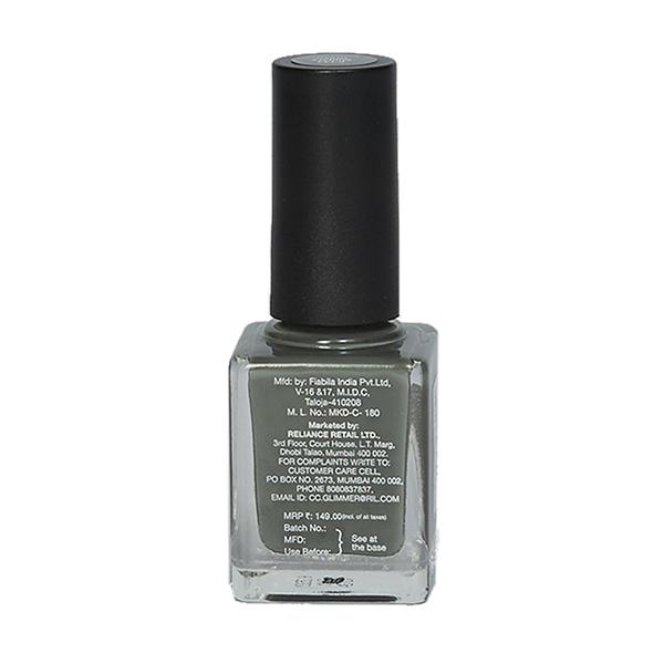 Glimmer Premium Nail Enamel Militarygreen 10 ml - Nail Polish