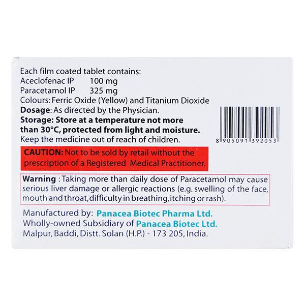 Willgo P Tablet 10'S - Pain relief-Ano