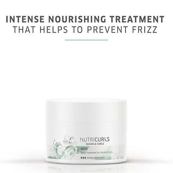 Wella Professionals NUTRICURLS Deep Treatment Mask For Waves & Curls 150 ml - Hair Masks & Packs