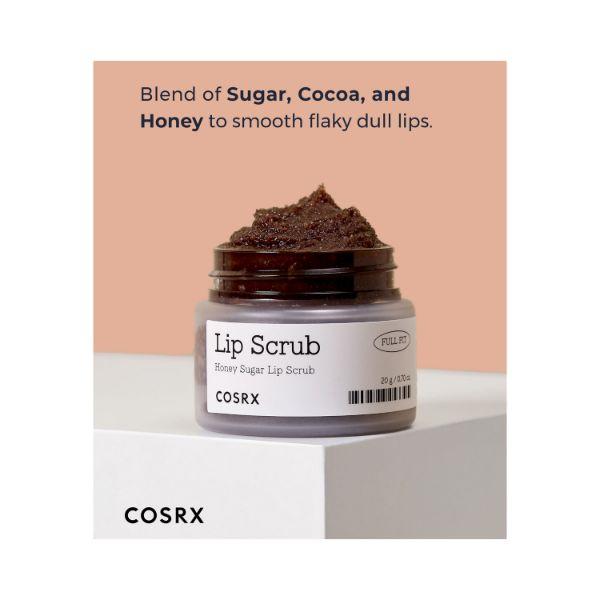 Cosrx Full Fit Honey Sugar Lip Scrub 20 gm - Lip Scrubs