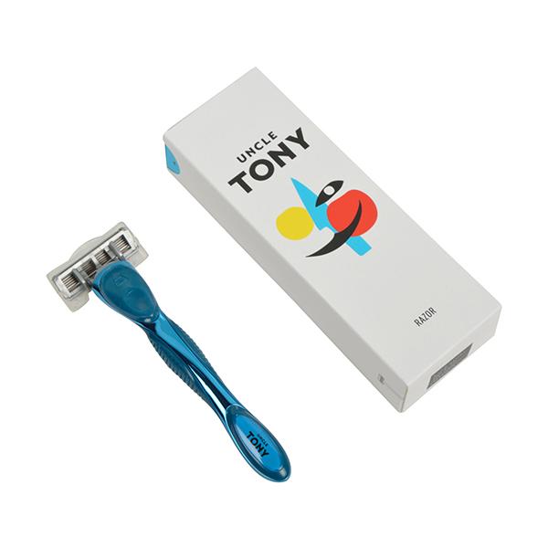 Netmeds | Uncle Tony Shaving Razor - Blue 1's