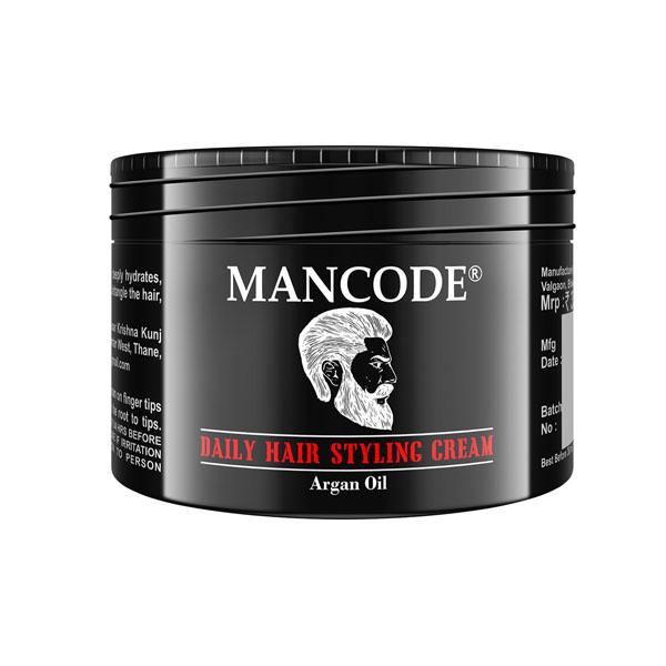 Netmeds | Mancode Daily Hair Styling Cream Argan oil 100 gm