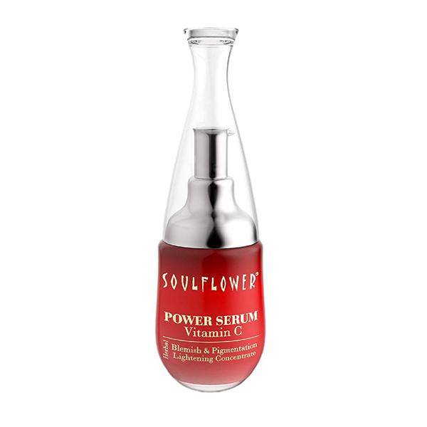 Netmeds | Soulflower Herbal Vitamin C 20% Power Serum- Blemish & Pigmentation Lightening Concentrate 40 ml (N)