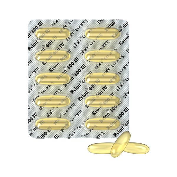 Evion 600mg Capsule 10'S - Supplements-Vit
