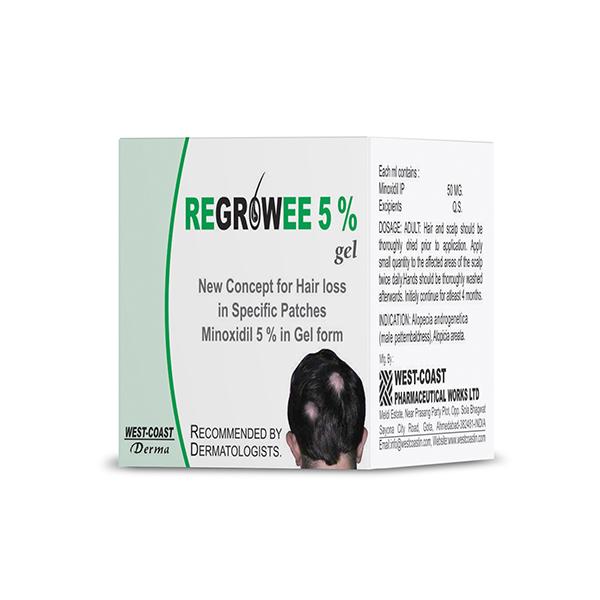 REGROWEE 5% Gel 50gm - Hair Loss-Oth