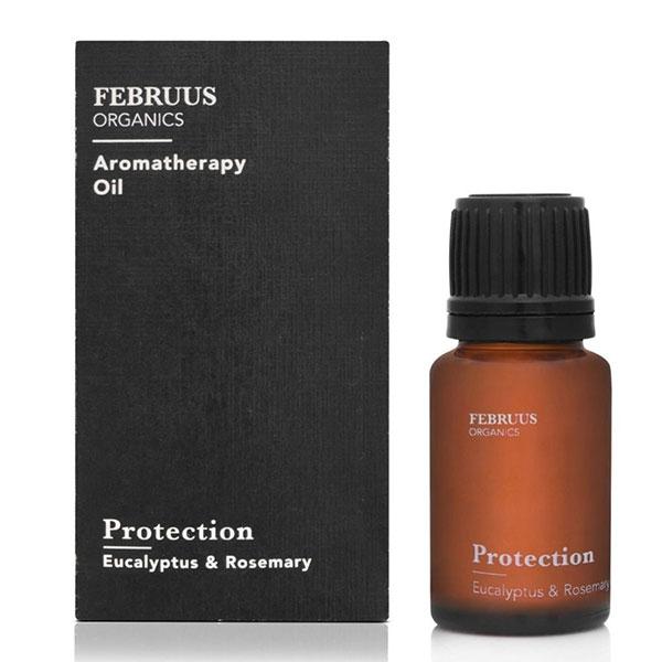 Februus Organics Aromatherapy Oil - Protection Eucalyptus & Rosemary 10 ml - Essential Oils