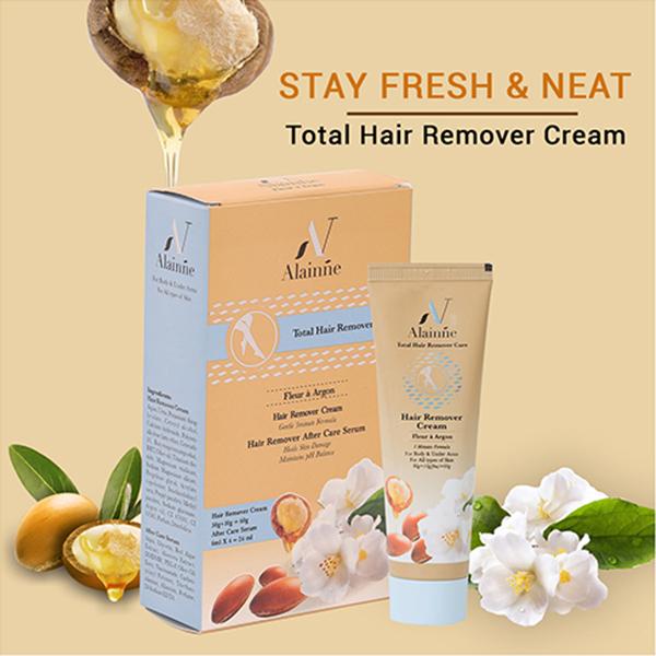 Alainne Fleur A Argon Hair Remover Kit 60G 2's - Others