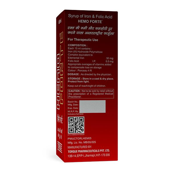 HEMO FORTE Syrup 450ml - Anaemia-VMA