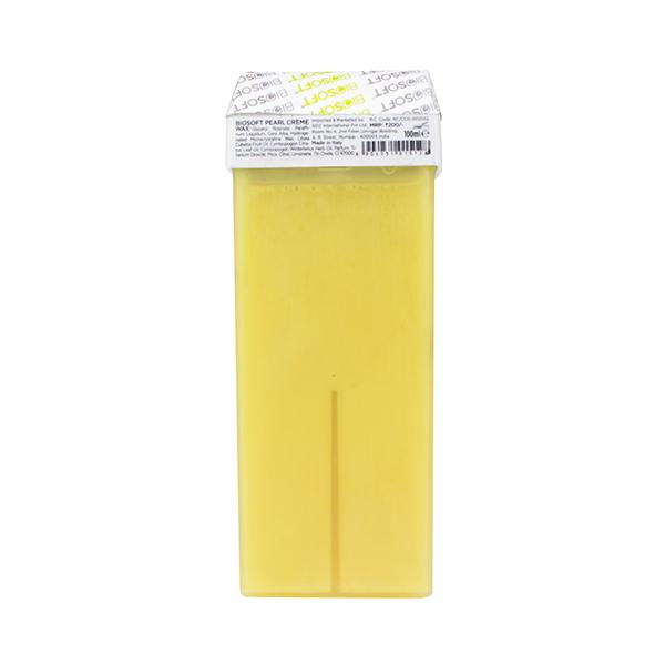 Netmeds | Biosoft Pearl Cream Wax Refill Roll On Wax 100 ml