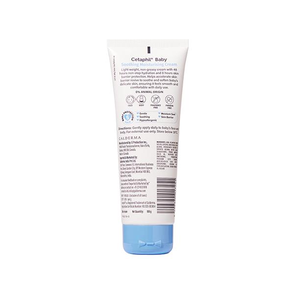 Cetaphil Baby Soothing Moisturising Cream 100 g - Face Moisturizers