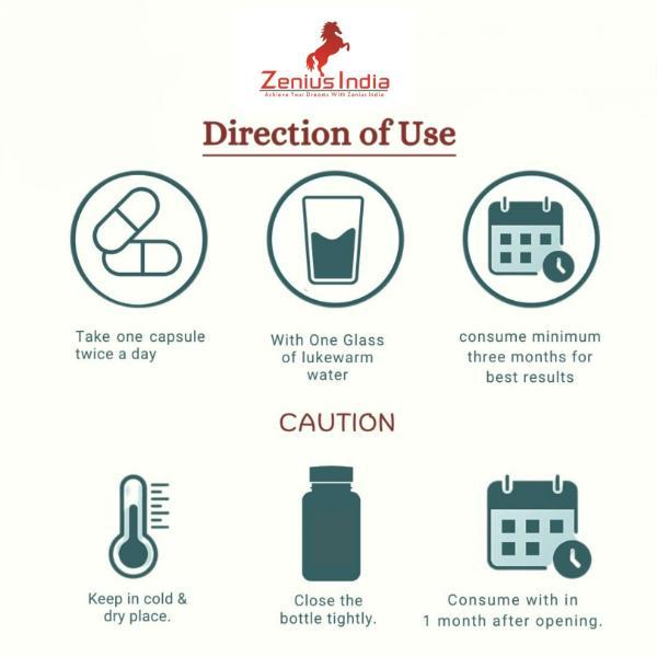 Zenius Zinga Lala Capsule with Gold & Kesar (Recommended Age 35 - 50) 30's - Other Supplements