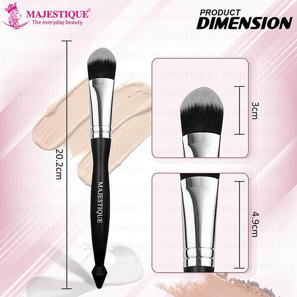 Majestique Professional Makeup Brush For Blending Brush Beginners Face Makeup Brush For Women And Girls 1's - Blush Brush