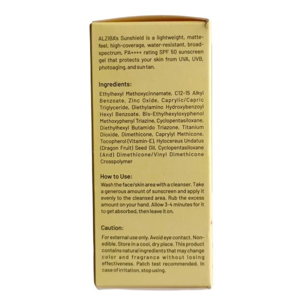 Alziba Cares Sunshield SPF 50+ Gel 30 ml - Face Gels