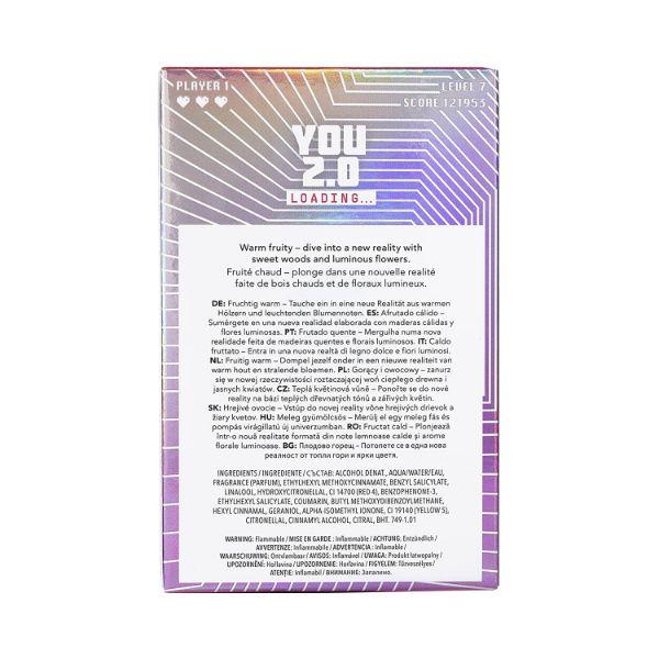 Playboy You 2.0 Loading Eau de Toilette For Her 60 ml - Women Perfumes (Edt/Edp)