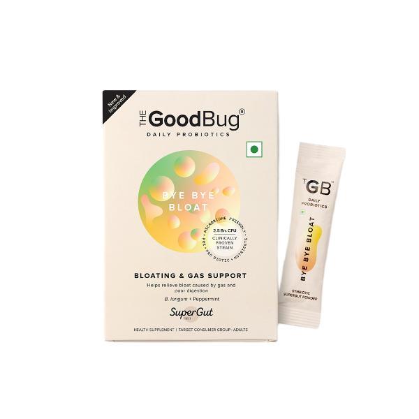 Netmeds | The Good Bug Bye Bye Bloat 1.5 g Sachet 15's