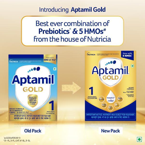 Aptamil Gold Infant Formula Stage 1 Powder (Upto 6 months) 1.2 kg - Baby And Infant Supplements
