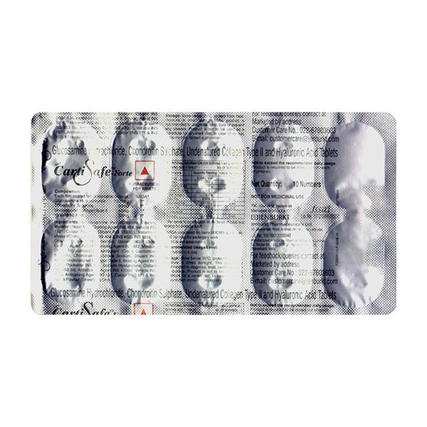 CARTISAFE FORTE NEW NUTRACEUTICAL Tablet 10's - Supplements-Sup