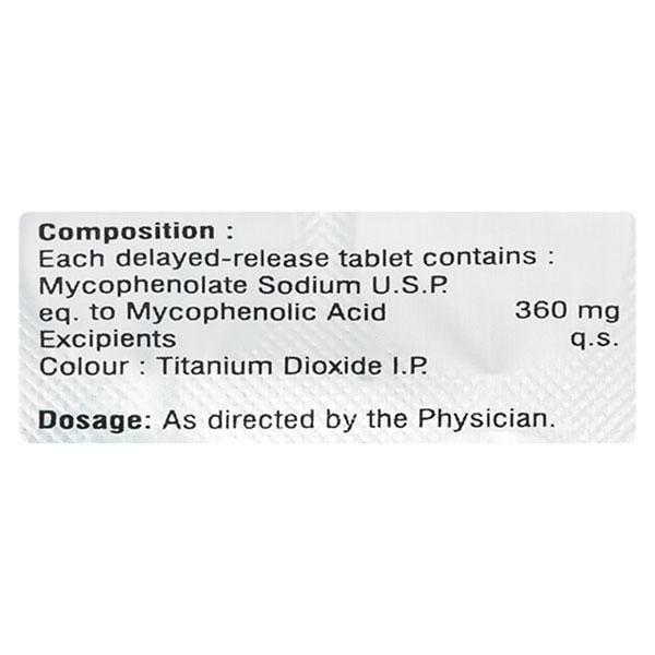 MOFICEPT S 360mg Tablet 10's - Auto Immune Disease-Imm