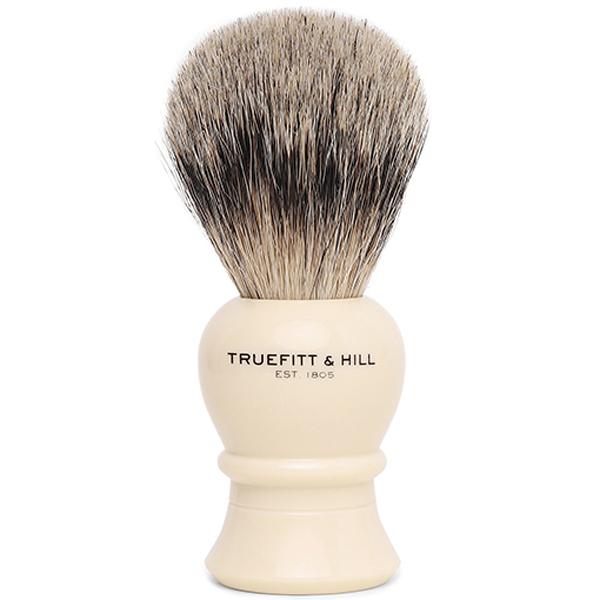 Truefitt and Hill Faux Ivory Super Handmade Shaving Brush Regency Luxury Essential Grooming Collection for Men 1's - Shaving Brushes