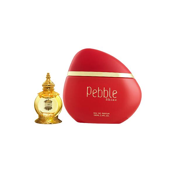 Netmeds | Ajmal Mukhallat Al Wafa Concentrated Perfume Oil Oriental Musky And Maryaj Pebble Shine EDP Floral Fruity Perfume 112 ml