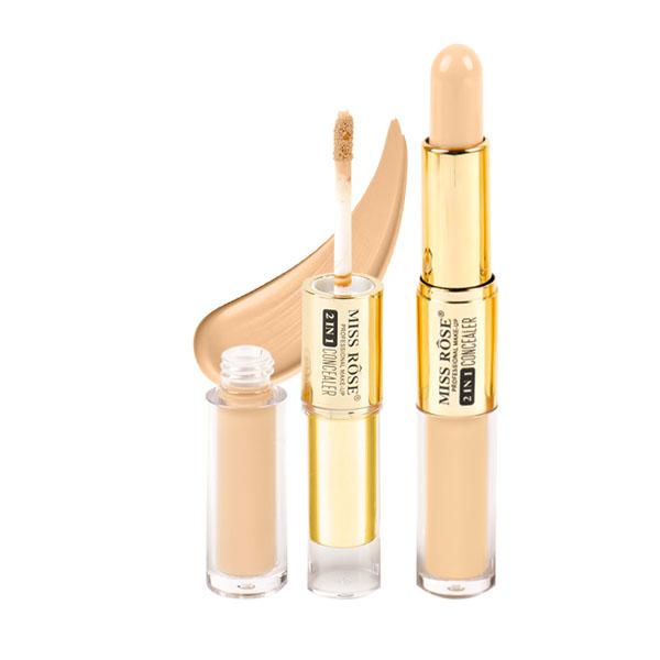 Miss Rose Full Coverage Face Stick Foundation 7601-003Z Beige8 8 gm - Foundation