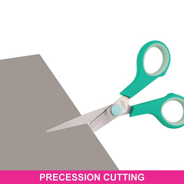 Vega Compact Scissors, Green 2's - Grooming Kits