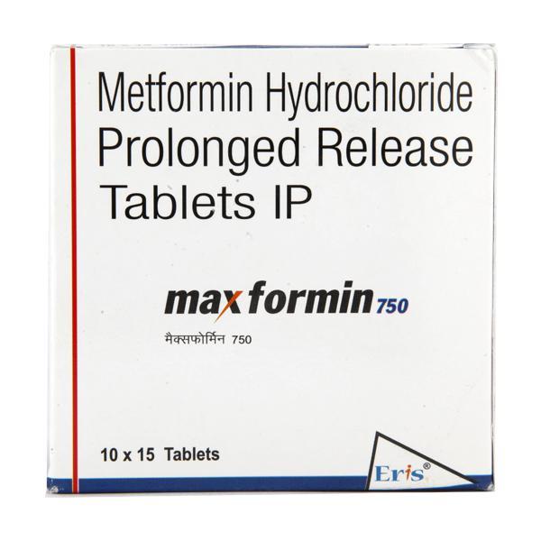Netmeds | Maxformin 750mg Tablet 15'S