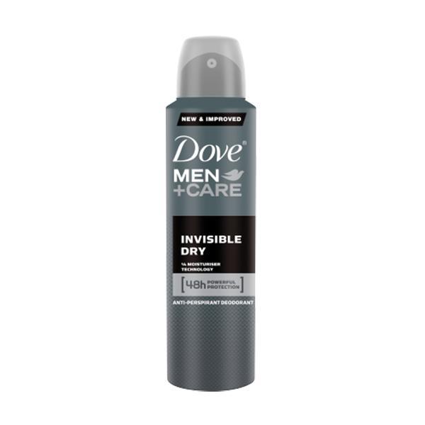 Netmeds | Dove Men+Care Invisible Dry Antiperspirant Deodorant 150 ml