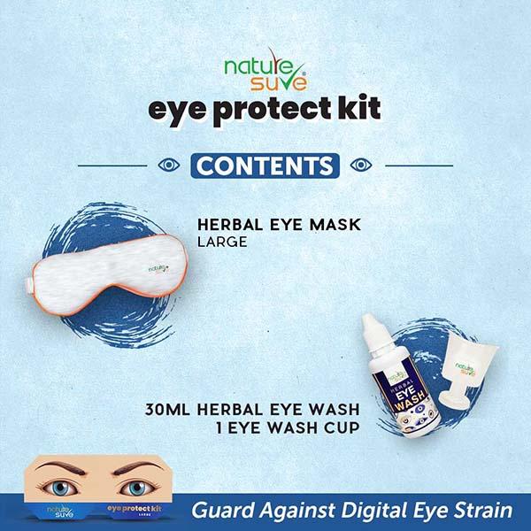 Nature Sure Large Eye Protect Kit for Digital Eye Strain in Men & Women - 1 Pack 1's - Eye Masks