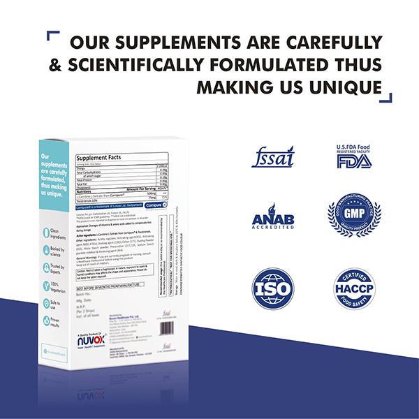 Nuvox Neo LC Tablet 30's - Calcium And Minerals