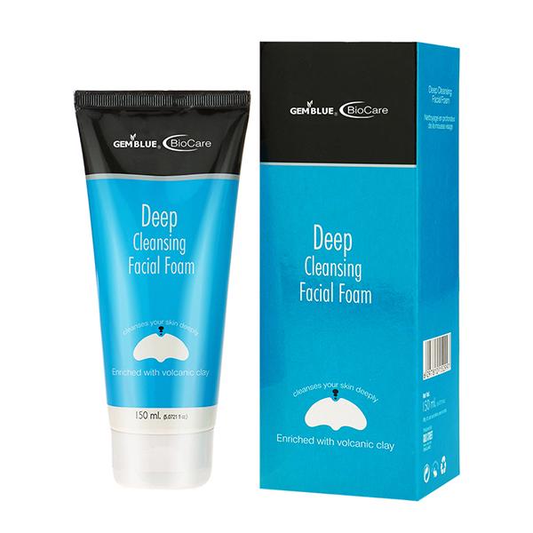 Gemblue Biocare Deep Cleansing Facial Foam 150 ml