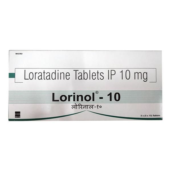 Netmeds | LORINOL 10 Tablet 15's