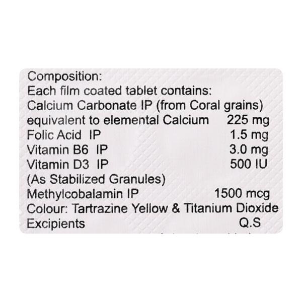 CORAL CALCIUM B12 Capsule 15's - Supplements-Cal