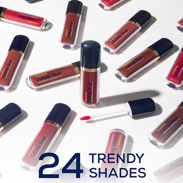 Chambor Liquid Lipstick, Hydrating Creamy Matte Ino, Extreme Wear Transferproof Liquid Lipstick + HA 6 ml - Liquid Lipsticks