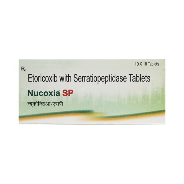 Nucoxia SP Tablet 10'S - Pain relief-Nsa