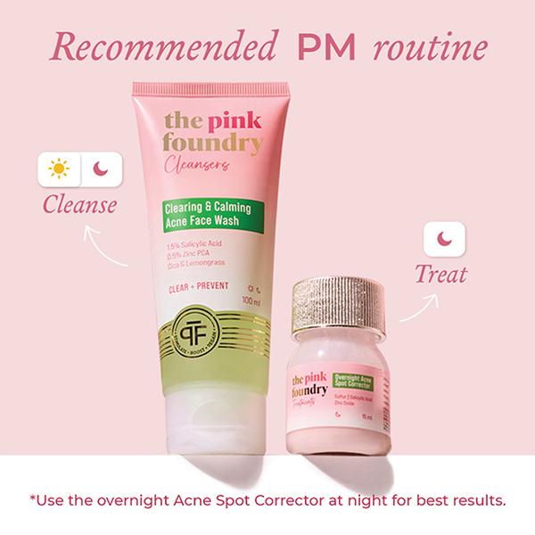 The Pink Foundry Overnight Acne Spot Corrector 15 ml - Skin-Treatment