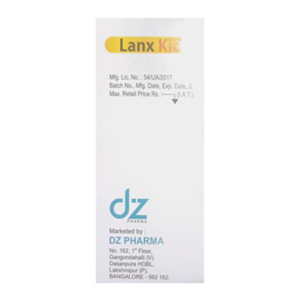 LANX KID PURE PINEAPPLE FLAVOUR Tablet 10's - Ulcer/Reflux/Flatulence-Aaa