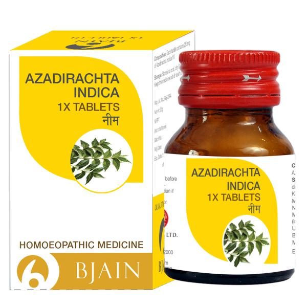 Bjain Azadirachta Indica 1X Tablets 25 gm - Personal Care(Homeopathy)