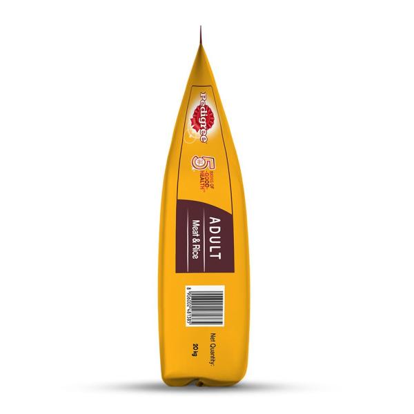 Pedigree Adult Meat & Rice 20000 gm - Petfood