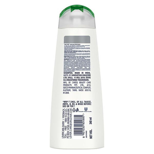 Dove Hair Fall Rescue Nutri Serum Hair Nourishing Shampoo 340ml - Shampoos