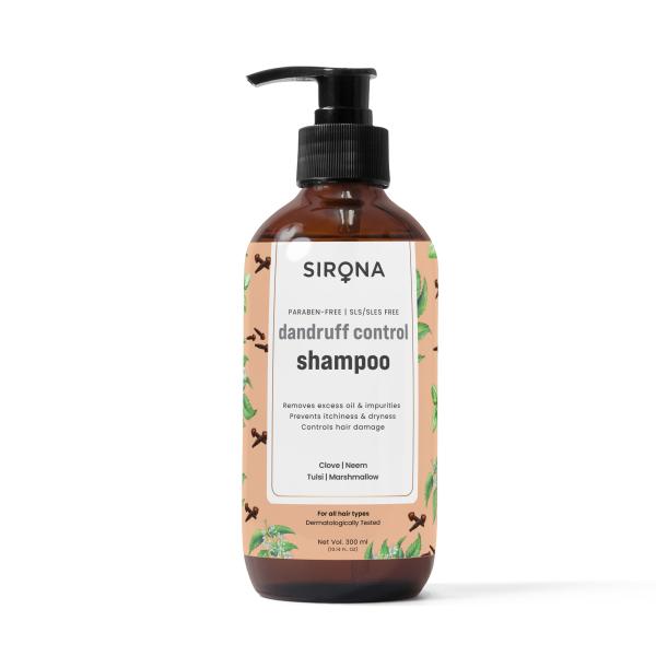 Netmeds | Sirona Dandruff Shampoo Conditioner 300 ml - Clove, Neem, Tulsi