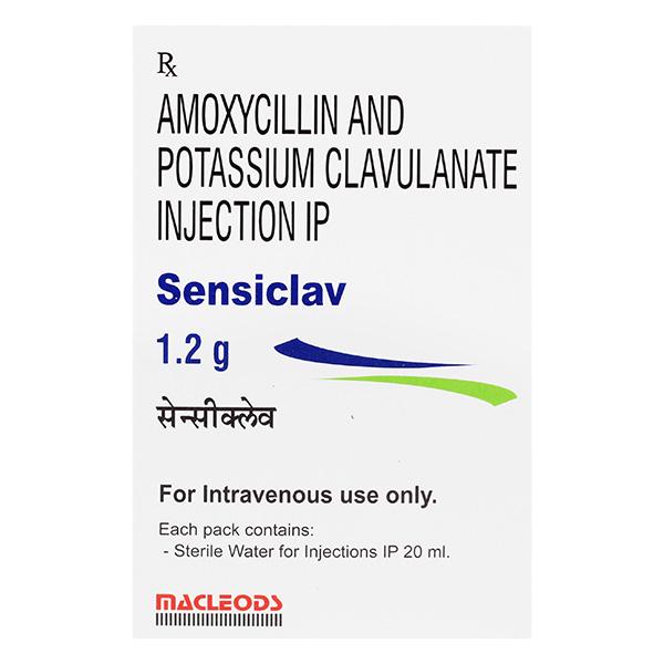 Sensiclav 1000/200mg Injection 1'S - Bacterial Infections-Pen