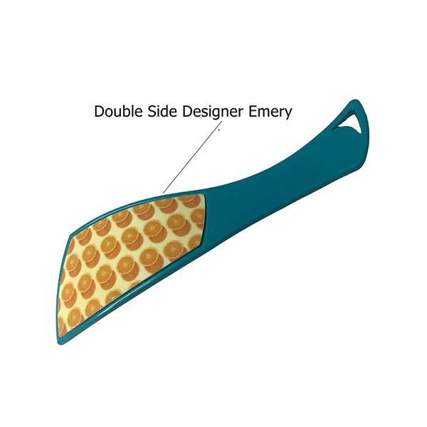 Babila Double Side Designer Emery-Foot File- PC-v 026 1's - Foot Scrubs