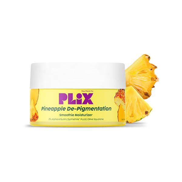 Netmeds | Plix The Plant Fix Pineapple Smoothie Moisturiser For Hyperpigmentation & Dark Spot Removal Unisex 30 gm