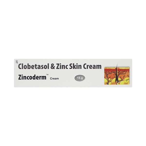 Zincoderm Cream 15gm - Skin Infections-Toc