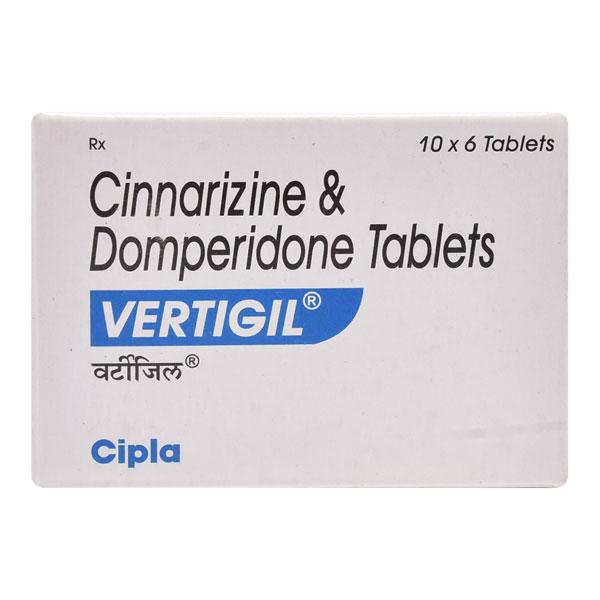 VERTIGIL Tablet 6's - Vomitting/Emesis-Ant