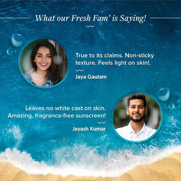 Aqualogica Radiance + Dewy Sunscreen With Watermelon & Niacinamide With SPF 50 & Pa +++ 80 gm - Body Sunscreen