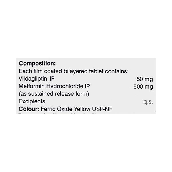 VIDADEB 50 M SR Tablet 15's - Diabetes-Ant